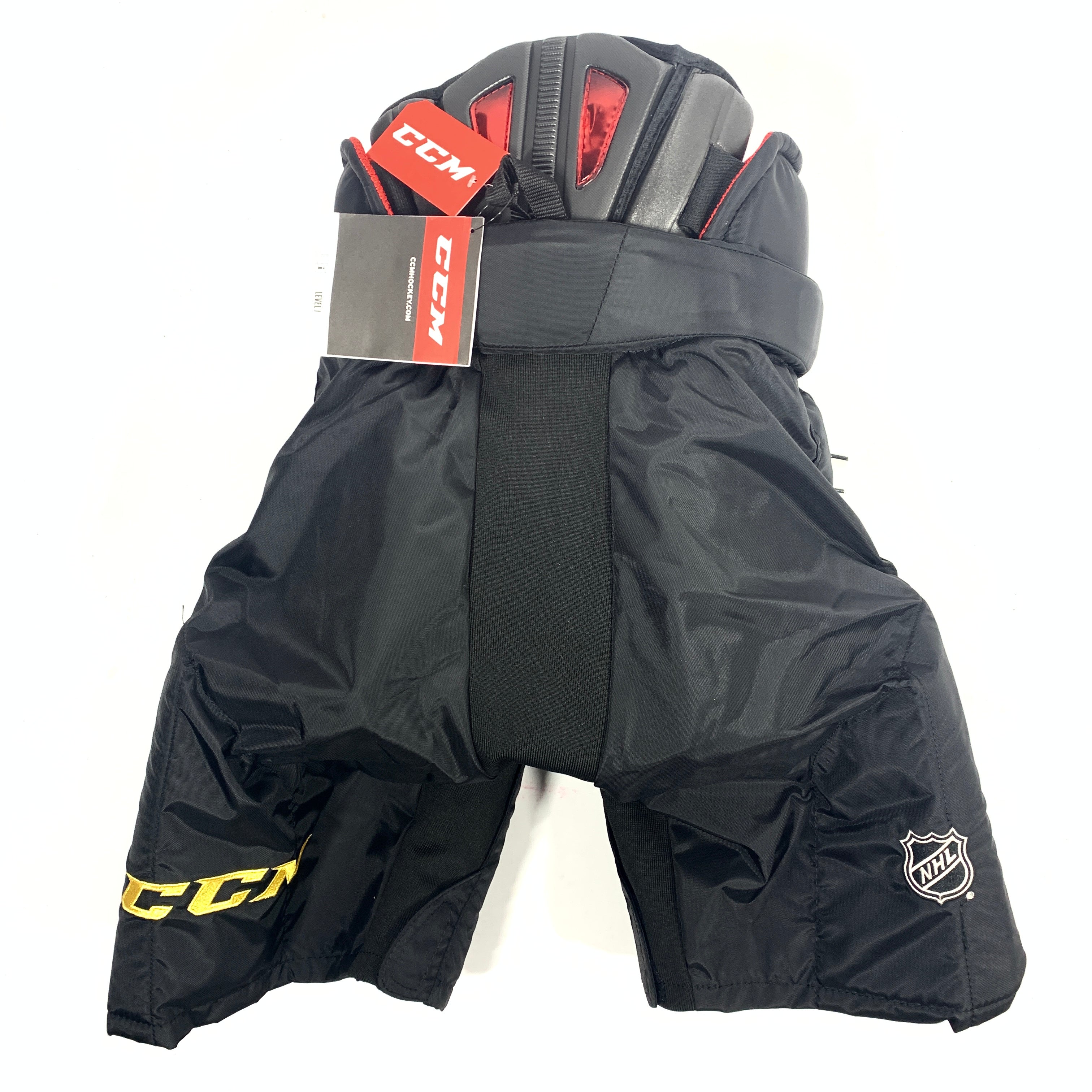 CCM HP45X - Pantalon de hockey professionnel NHL - Golden Knights de Vegas (noir)